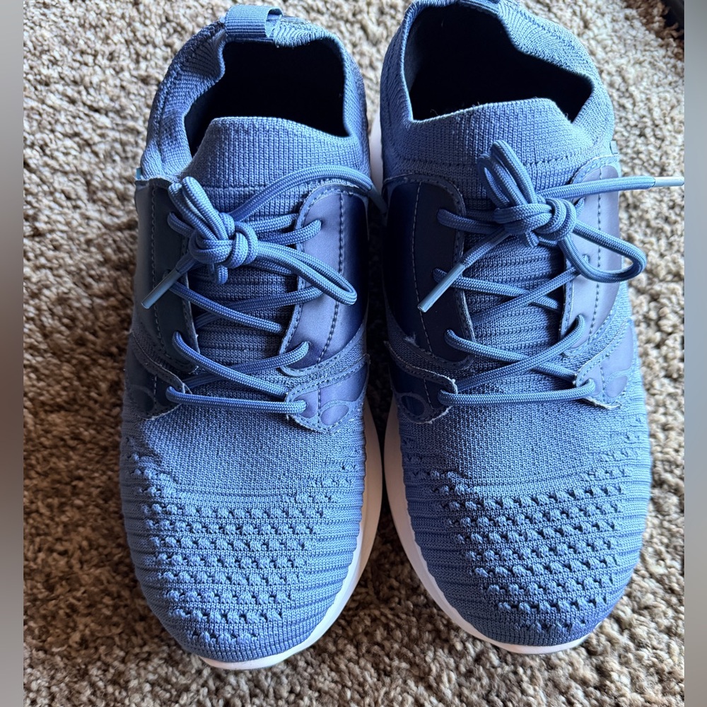 Vessi Everyday Move Mens Size 8 Shoes Sneakers Blue Knit - Picture 2 of 14